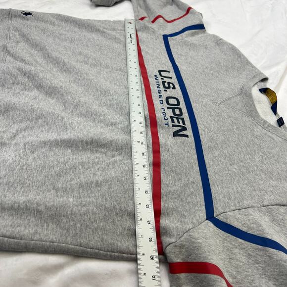 Polo Golf Ralph Lauren Mens XXL Gray US Open Winged Foot Gold 2020 Sweatshirt - Picture 5 of 6